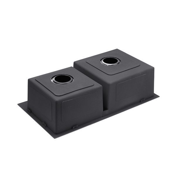 Комплект кухонної мийки KRP PVD03917 Schwarze - 7843ZHM PVD ST041322 фото
