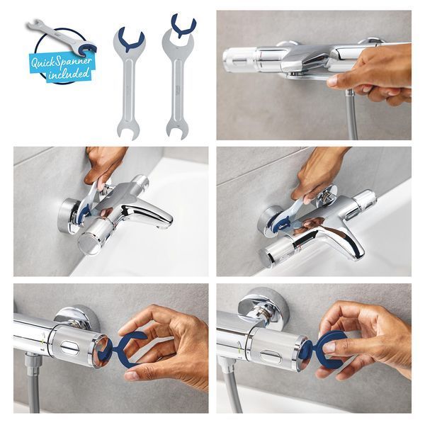 Смеситель термостатический для душа Grohe QuickFix Precision Flow 34805001 CV033296 фото