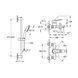 Смеситель для ванной Grohe BauLoop 23603000 с душовой стойкой Vitalio Start 26951001 CV037229 фото 2