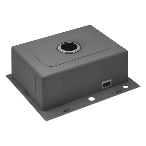Комплект кухонной мойки Kroner KRP Geb&uuml;rstet 60х50HM BLK04 Kitchen Line SL94470 фото