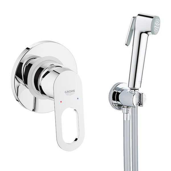 Набор для гигиенического душа скрытого монтажа со смесителем Grohe QuickFix BauLoop 2904200B CV035170 фото