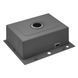 Комплект кухонної мийки Kroner KRP Geb&uuml;rstet 60х50HM BLK04 nichel SL94711 фото 8