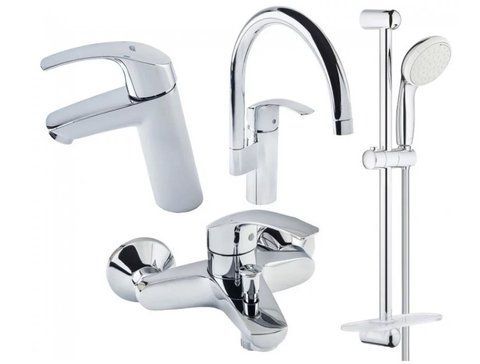 Набір змішувачів 4 в 1 Eurosmart (123248MK), Grohe 123248МK фото