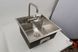 Кухонная мойка CM 50*50 скрытая нержавейка Platinum Handmade 44557 фото 1