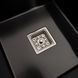 Кухонная мойка черная Platinum PVD Handmade 65*50 L(квадратный сифон 3,0/1) 37681 фото 6