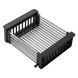 Комплект кухонной мойки Kroner KRP Schwarze 40х50HM PVD ST19 nero SL43721 фото 8