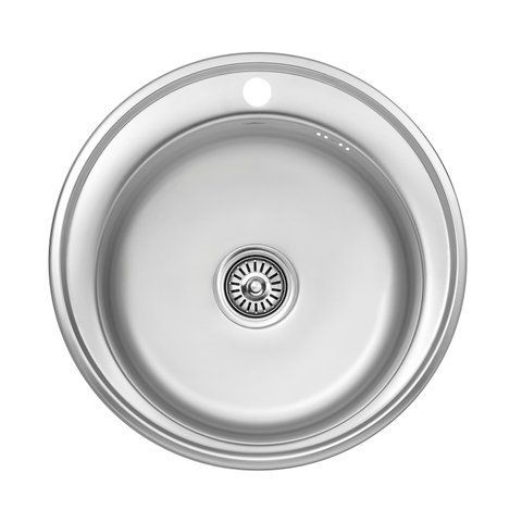 Кухонная мойка Kroner KRP Satin - 510 (0.6 мм) CV022769 фото