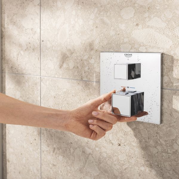Душова система прихованого монтажу Grohe QuickFix Precision Cube Vitalio Rain Mono 310 Cube 34879000 CV033603 фото