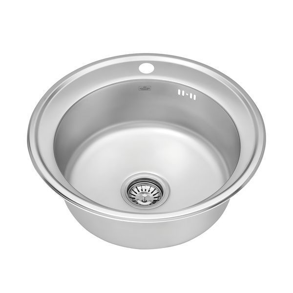 Кухонная мойка Kroner KRP Satin - 510 (0.6 мм) CV022769 фото