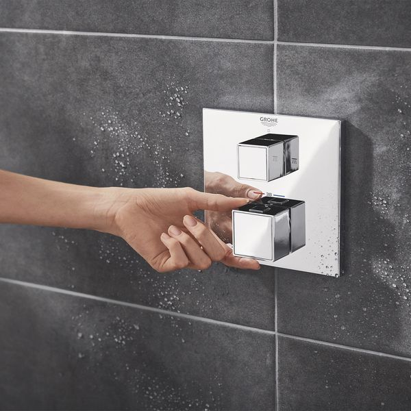 Душова система прихованого монтажу Grohe QuickFix Precision Cube Vitalio Rain Mono 310 Cube 34879000 CV033603 фото