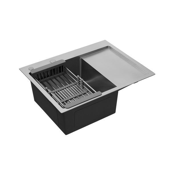 Комплект кухонной мойки KRP Geb&uuml;rstet-6350LHM ST031320 фото