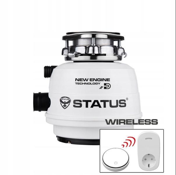 Измельчитель пищевых отходов STATUS NEXT 200 Compact с дистанционным управлением 292 фото