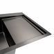 Кухонная мойка СМ 78*50 L PVD черная Platinum Handmade (круглый сифон 3.0/0.8) 44565 фото 6