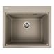 Гранітна мийка для кухні Platinum 5852 VESTA матовий Титан 40348 фото 1