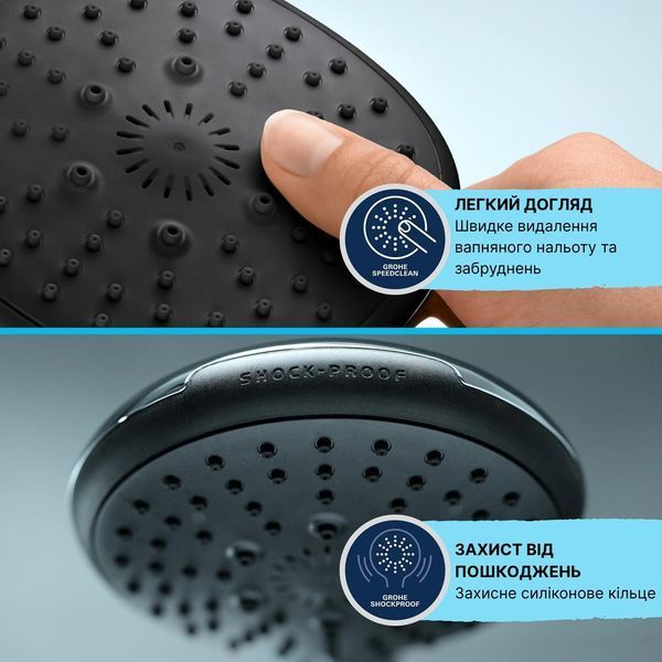 Смеситель для ванны Grohe QuickFix Dice BF101872VC CV036649 фото
