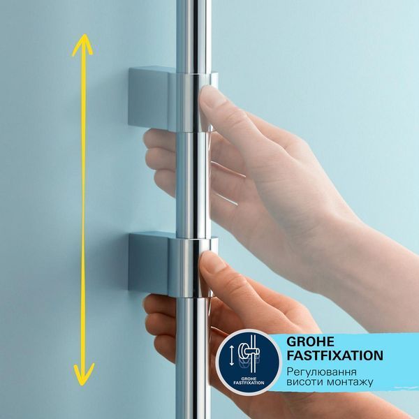 Смеситель для ванны Grohe QuickFix Dice BF101872VC CV036649 фото