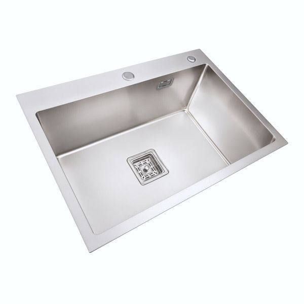 Комплект кухонной мойки Platinum Handmade 650х450х230 pl23596 фото