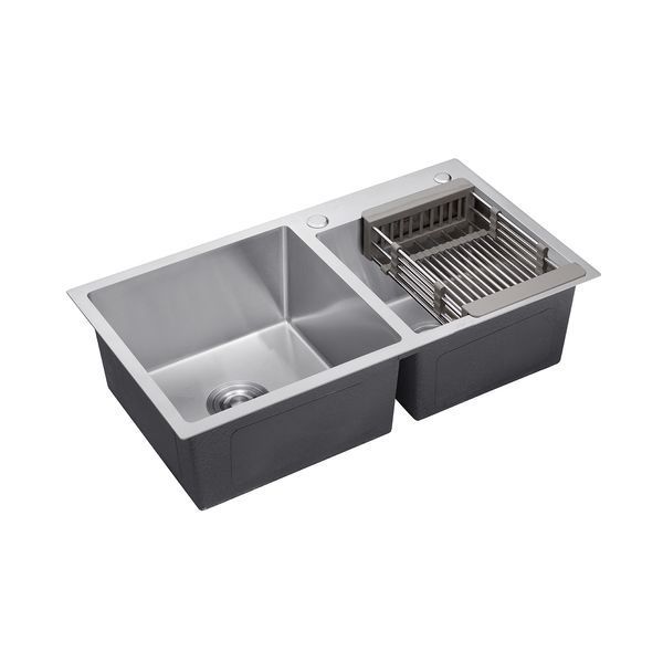 Комплект кухонной мойки KRP ESG Geb&uuml;rstet - 7843ZHM GRA ST30243 фото