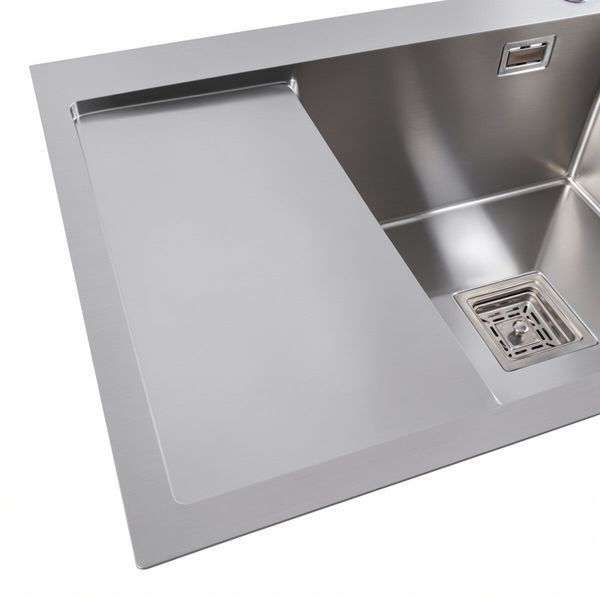 КУХОННА МИЙКА PLATINUM HANDMADE 65*50(КВАДРАТНИЙ СИФОН 3,0/1) 65*50 фото