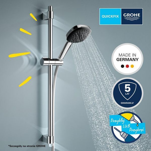 Смеситель для ванны Grohe QuickFix Dice BF101872VC CV036649 фото