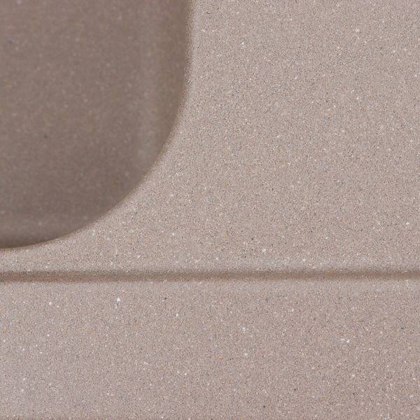 Гранітна мийка для кухні Platinum 7850 VERONA матова Дюна 41660 фото