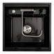 Кухонна мийка CM 50*50 прихована PVD чорна Platinum Handmade 44558 фото 7