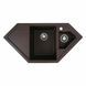 Гранитная мойка для кухни Platinum 9950 PANDORA матовая Шоколад 3690 фото 1