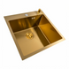 Комплект кухонной мойки Platinum Handmade 50*50 PVD Gold NES-JL7 pl23218 фото 3