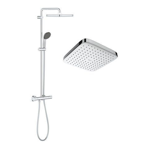 Душова система термостатична Grohe QuickFix Vitalio Start System 250 Cube 26696000 CV033052 фото