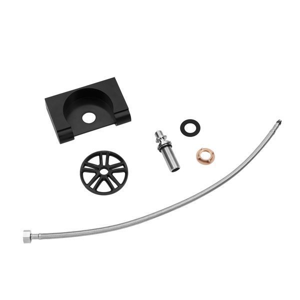 Кухонна мийка Kroner KRP Schwarze - SET7545F3HM PVD (3.0/0.8 мм) CV036721 фото