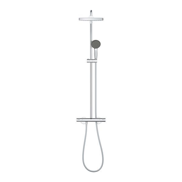 Душевая система термостатическая Grohe QuickFix Vitalio Start System 250 Cube 26696000 CV033052 фото
