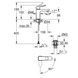 Змішувач для раковини Grohe QuickFix Dice ES S-Size 1018612430 з донним клапаном CV036204 фото 2