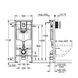Инсталляция для унитаза Grohe QuickFix Solido 3 в 1 38811KF0 CV030561 фото 2