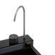 Кухонна мийка Kroner KRP Schwarze - SET7546ARTHM PVD (3.0/0.8 мм) CV033375 фото 13