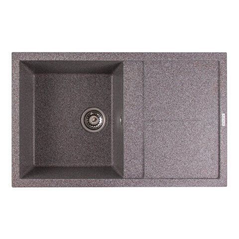 Гранітна мийка для кухні Platinum 7950 Selena матова Мікс 4019 фото