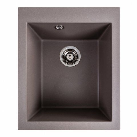 Гранітна мийка для кухні Platinum 4150 SOKIL матова Дюна 41611 фото