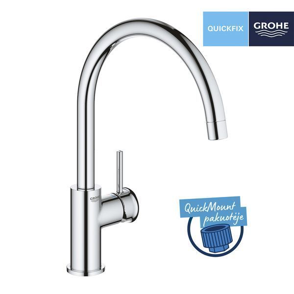 Смеситель для кухни Grohe QuickFix Start Classic 31553001 CV033070 фото