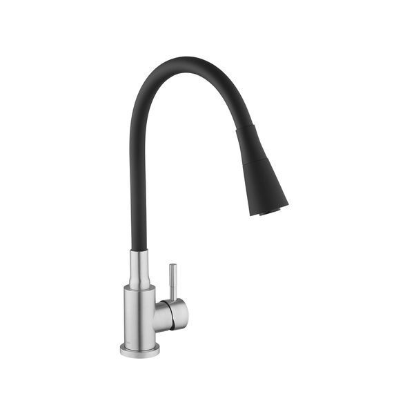 Змішувач для кухні Kroner KRP Edelstahl Klassisch - ESG031BLK CV035371 фото