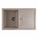 Гранитная мойка для кухни Platinum 7850 TROYA матовая Сафари 3248 фото 1