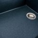 Гранітна мийка для кухні Platinum 8650 DIAMOND матова (антрацит) 39815 фото 4