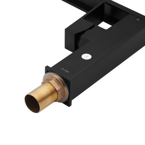 Комплект кухонної мийки Valeso 60х50HM PVD ST03 nero SL73329 фото