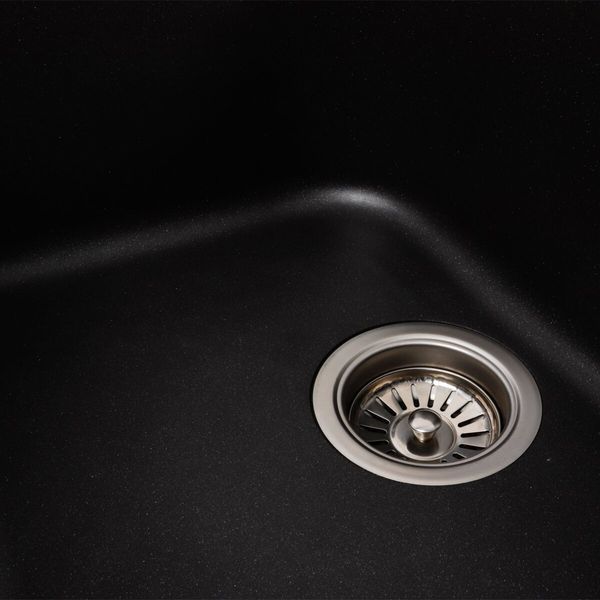 Гранітна мийка для кухні Platinum 7950 Equatoria матовий Моріон 42166 фото