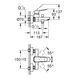Смеситель для ванны Grohe QuickFix Dice 1018722430 CV036209 фото 2