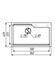 Комплект кухонной мойки Platinum 7545 NIKA ST4306 pl74851 фото 2