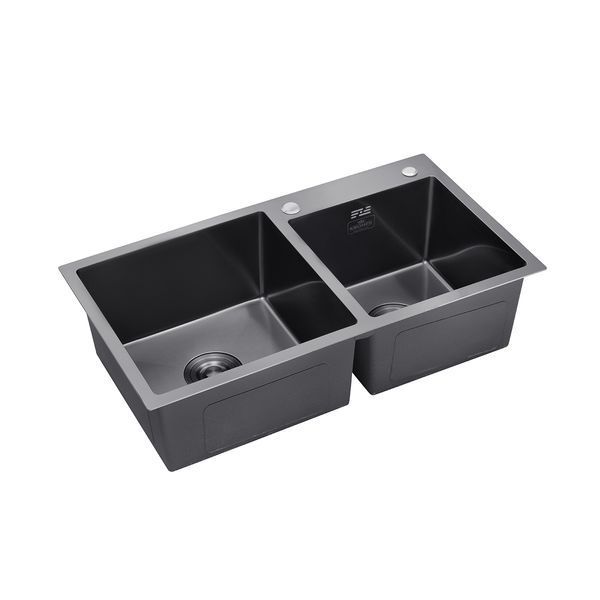 Комплект кухонной мойки 7843ZHM PVD Schwarze - FlexFlow ST430085 фото