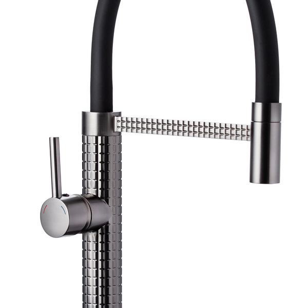 Комплект кухонной мойки 7843ZHM PVD Schwarze - FlexFlow ST430085 фото