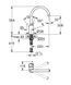 Змішувач для кухні Concetto 32661001 Grohe 32661001 фото 2