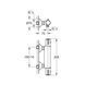 Смеситель термостатический для душа Grohe Grohtherm 800 34558000 CV030551 фото 2
