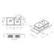Комплект кухонної мийки 7843ZHM PVD Schwarze - FlexFlow ST430085 фото 3